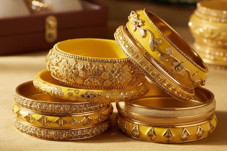 Latest Yellow Bangles For Basant Panchami: बसंत पंचमी पर आपके हाथों की शोभा बढ़ाएंगी पीले रंग की ये लेटेस्ट चूड़ियां