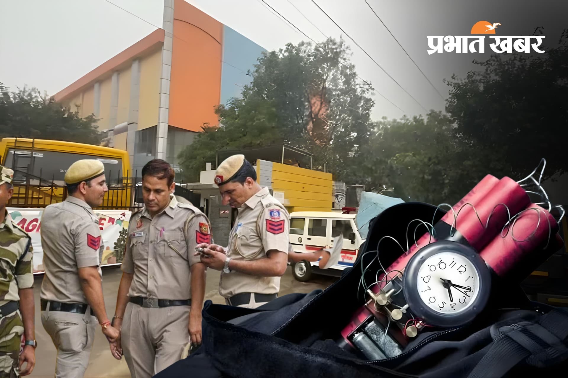 NOIDA के नामी स्कूलों को बम से उड़ाने की धमकी, छुट्टी घोषित-ऑनलाइन क्लास भी बंद