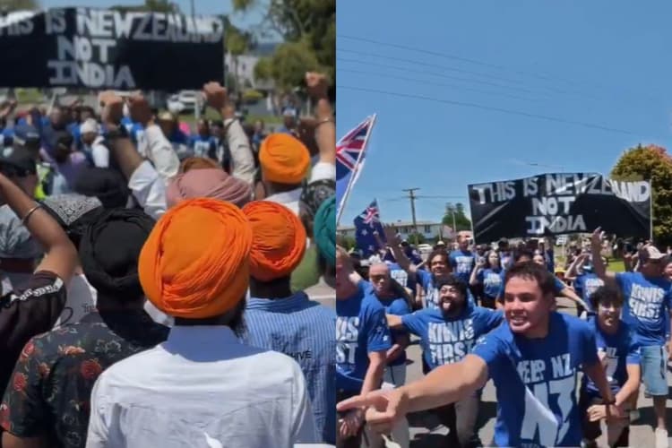 यह भारत नहीं है… न्यूजीलैंड में फिर रोका गया सिख नगर कीर्तन, ब्रायन तमाकी ग्रुप ने लगाया घातक हथियार लहराने का आरोप