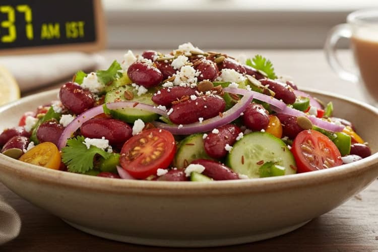 Rajma Salad Recipe: अब सिर्फ सब्जी नहीं, झटपट बनाएं स्वादिष्ट राजमा सलाद