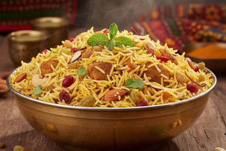 Kashmiri Pulao Recipe: मेहमानों के लिए घर पर बनाएं रेस्टोरेंट स्टाइल जायकेदार कश्मीरी पुलाव