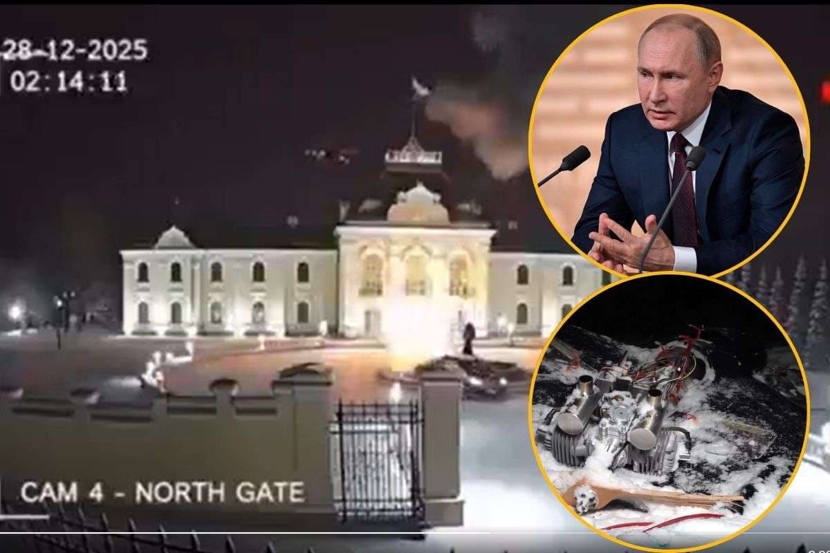 Russia releases alleged Ukrainian drone attack video on Vladimir Putin’s residence.