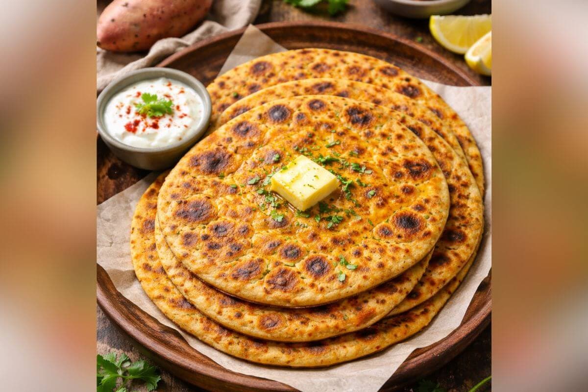 Sweet Potato Paratha