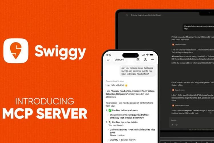 Swiggy का नयी सर्विस शुरू, अब सीधे ChatGPT और Gemini से आर्डर कर पाएंगे खाना और ग्रोसरी, जानिए पूरा प्रोसेस