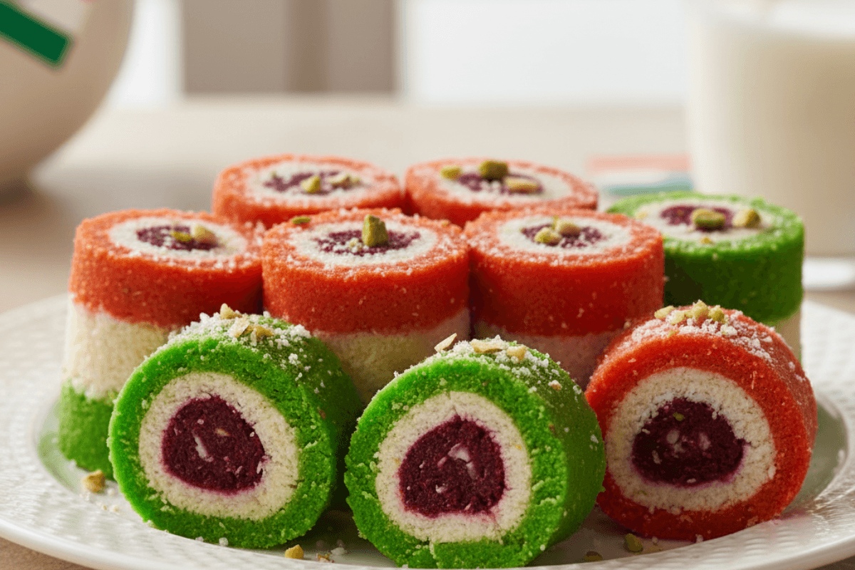 Tricolor Sweet Roll