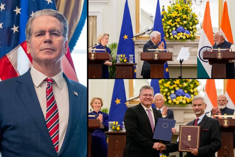 रूस को फंड करेगा यूरोप? इंडिया-ईयू ट्रेड डील से नाखुश अमेरिका; अब US ट्रेजरी सेक्रेटरी ने यूक्रेनी कंधे का लिया सहारा