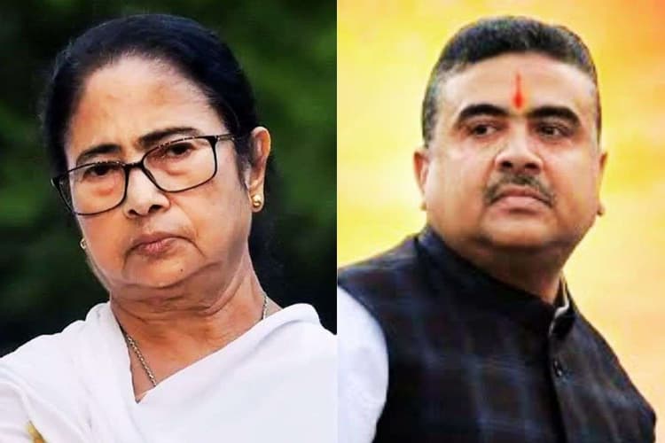 बंगाल में चुनावी साल, शुभेंदु अधिकारी ने नंदीग्राम, तो ममता बनर्जी ने निताई के शहीदों को दी श्रद्धांजलि