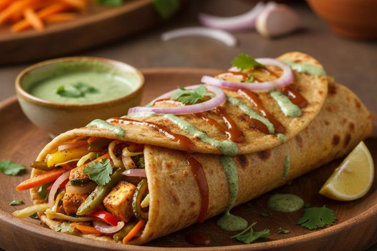 atta veg roll