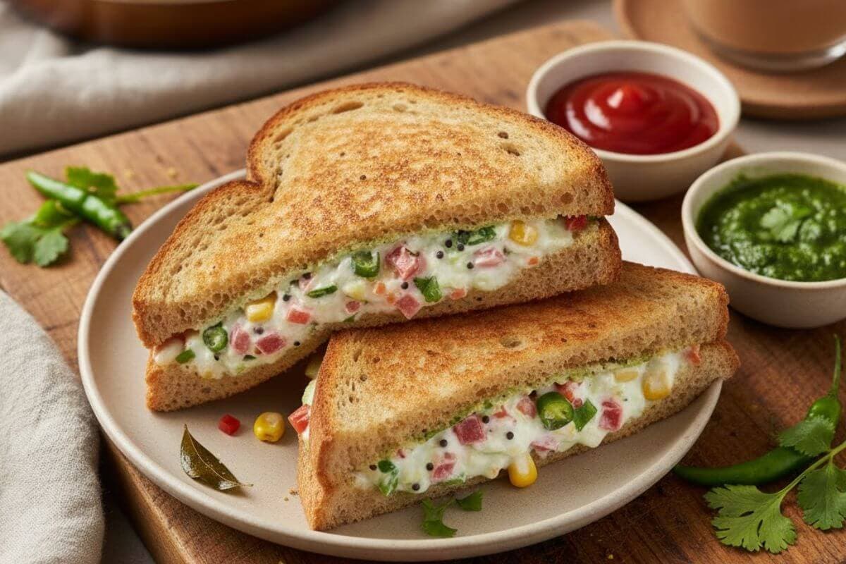 dahi sandwich
