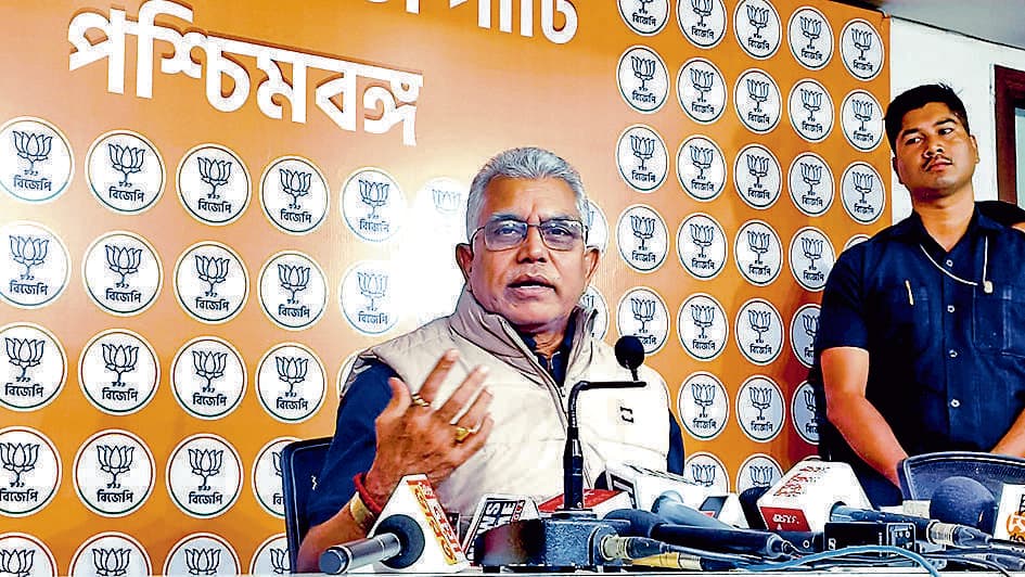 विस चुनाव में तृणमूल कांग्रेस के कुशासन का होगा अंत : दिलीप घोष