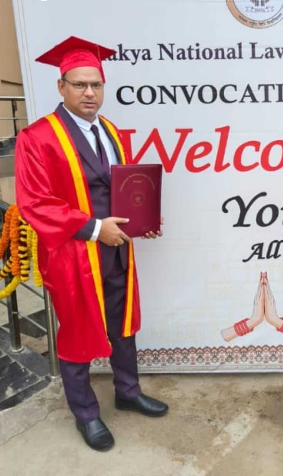 Samastipur News:सीजेआई ने विशेष न्यायाधीश किशोर कुणाल को दी डॉक्ट्रेट की उपाधि