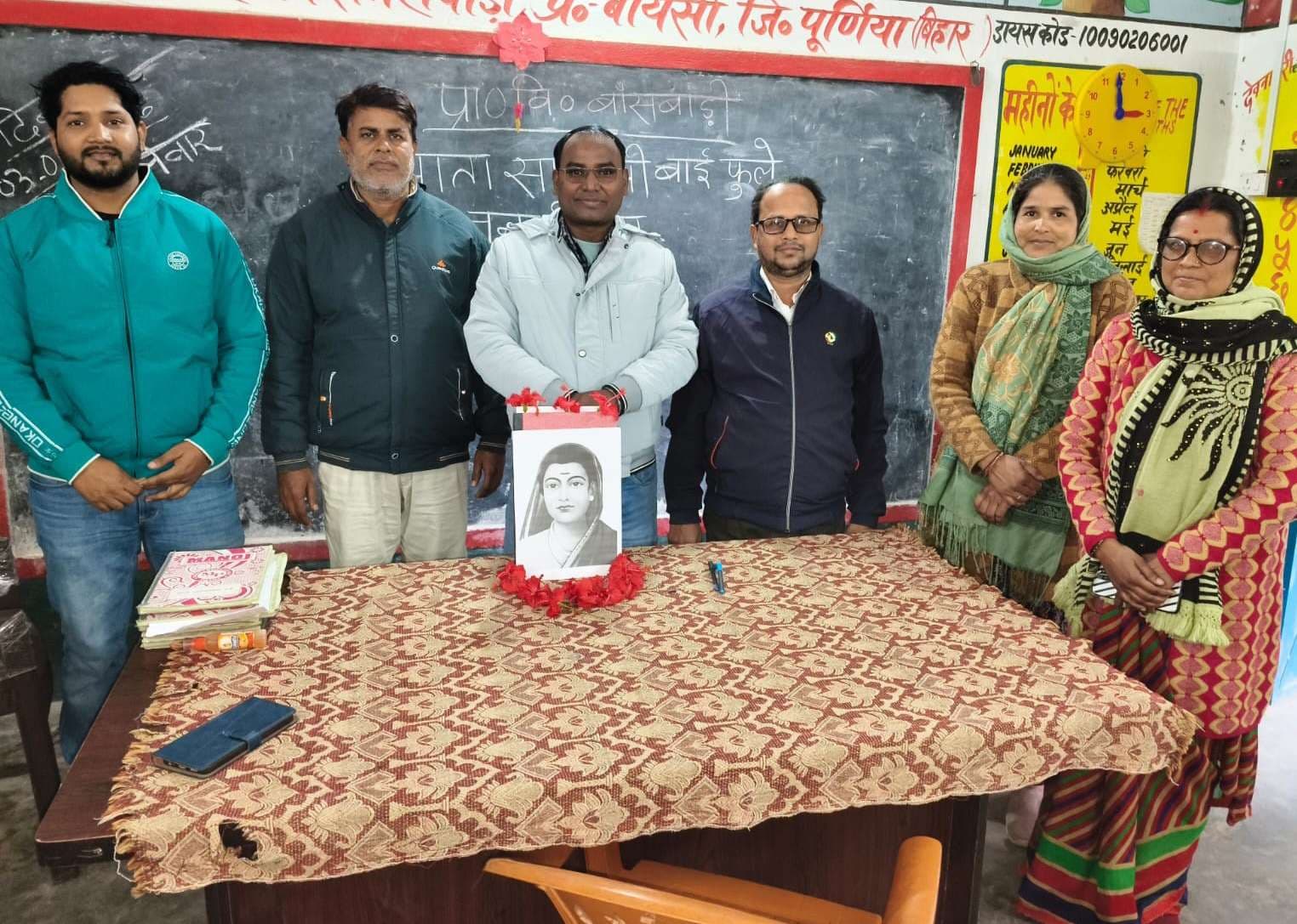 प्रावि बांसबाड़ी व मवि सिमलबाड़ी में मनी सावित्रीबाई फुले जयंती