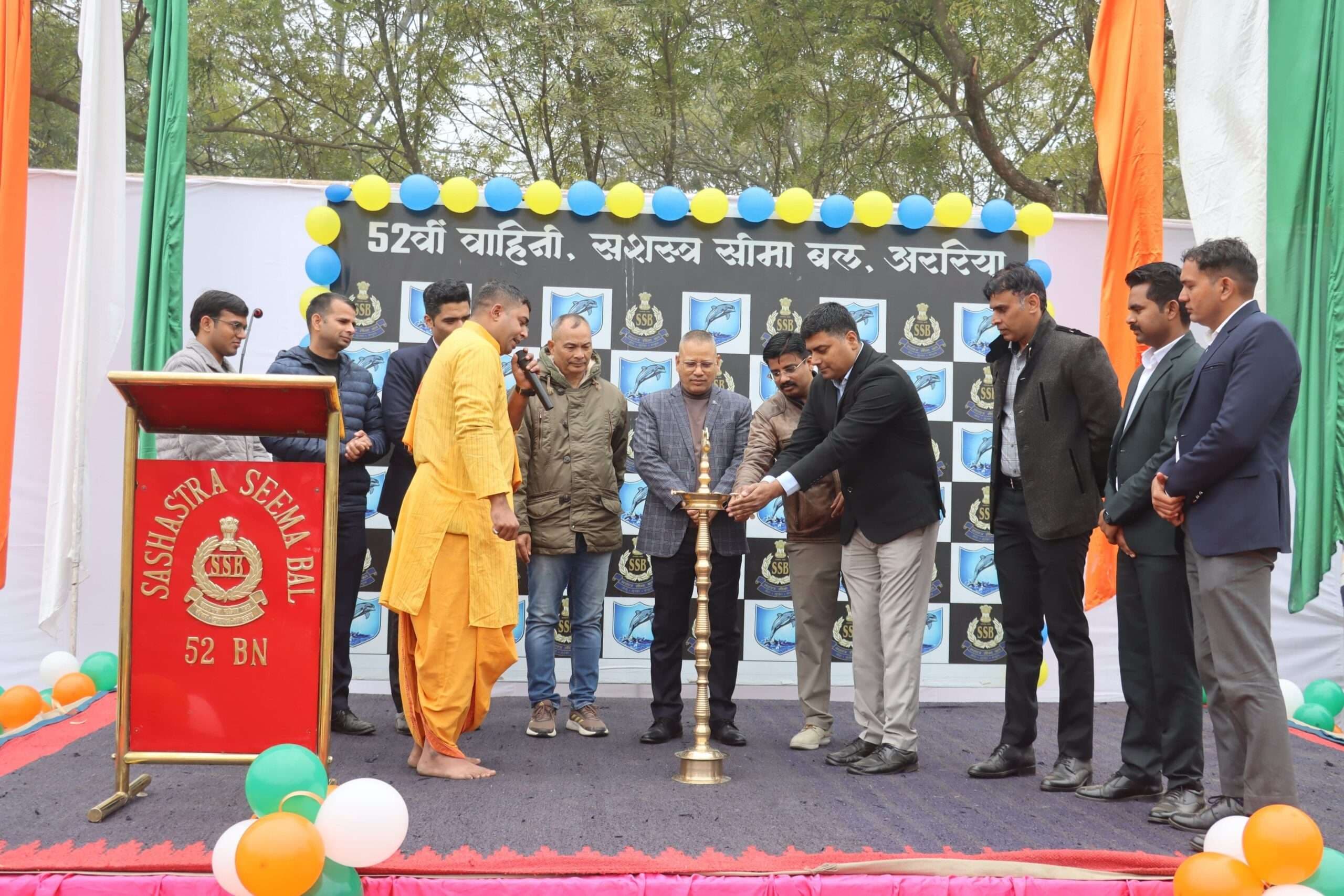 एसएसबी ने हर्षोल्लास के साथ मनाया नववर्ष