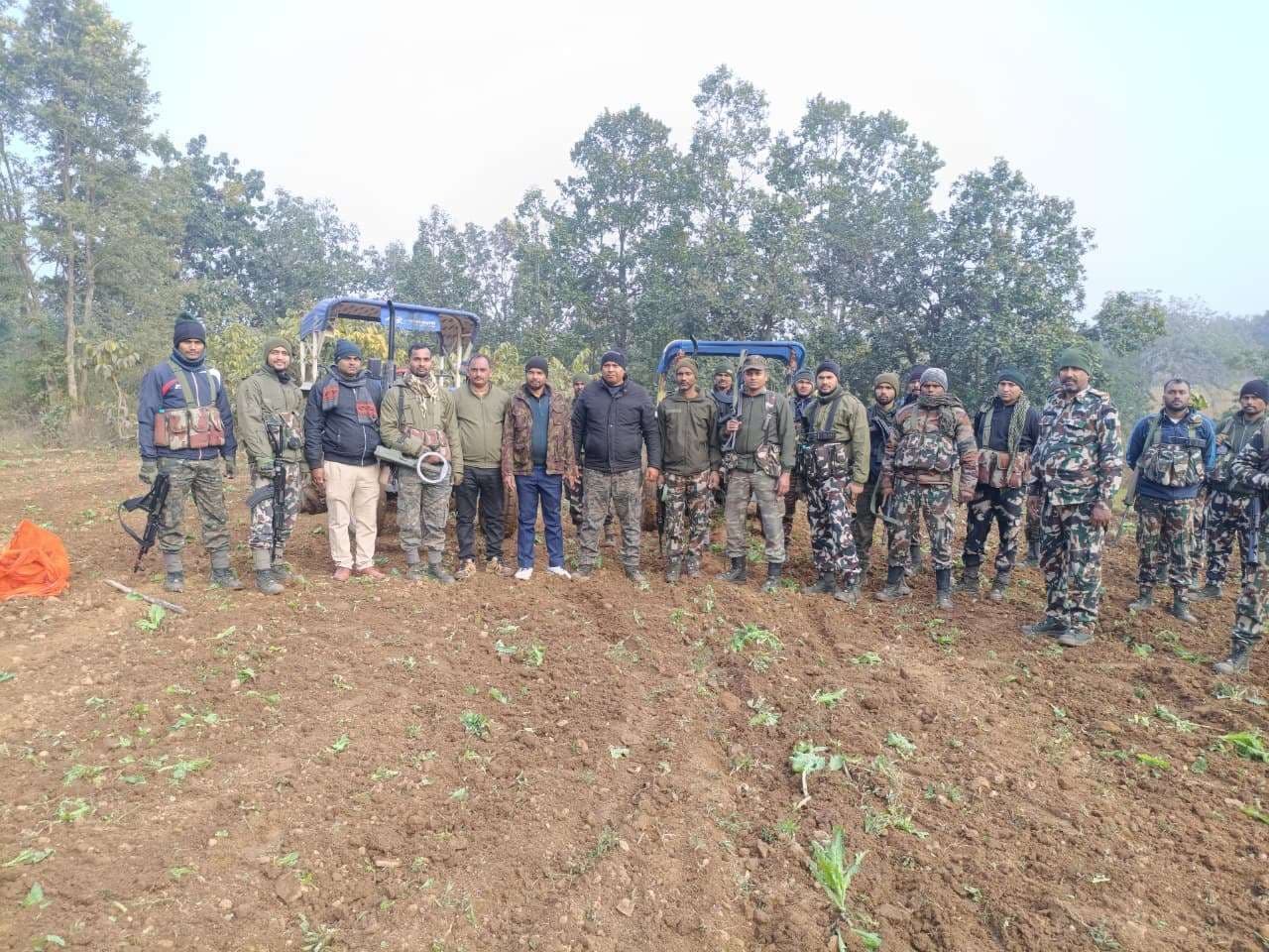 4.14 एकड़ भूमि में अफीम की खेती नष्ट