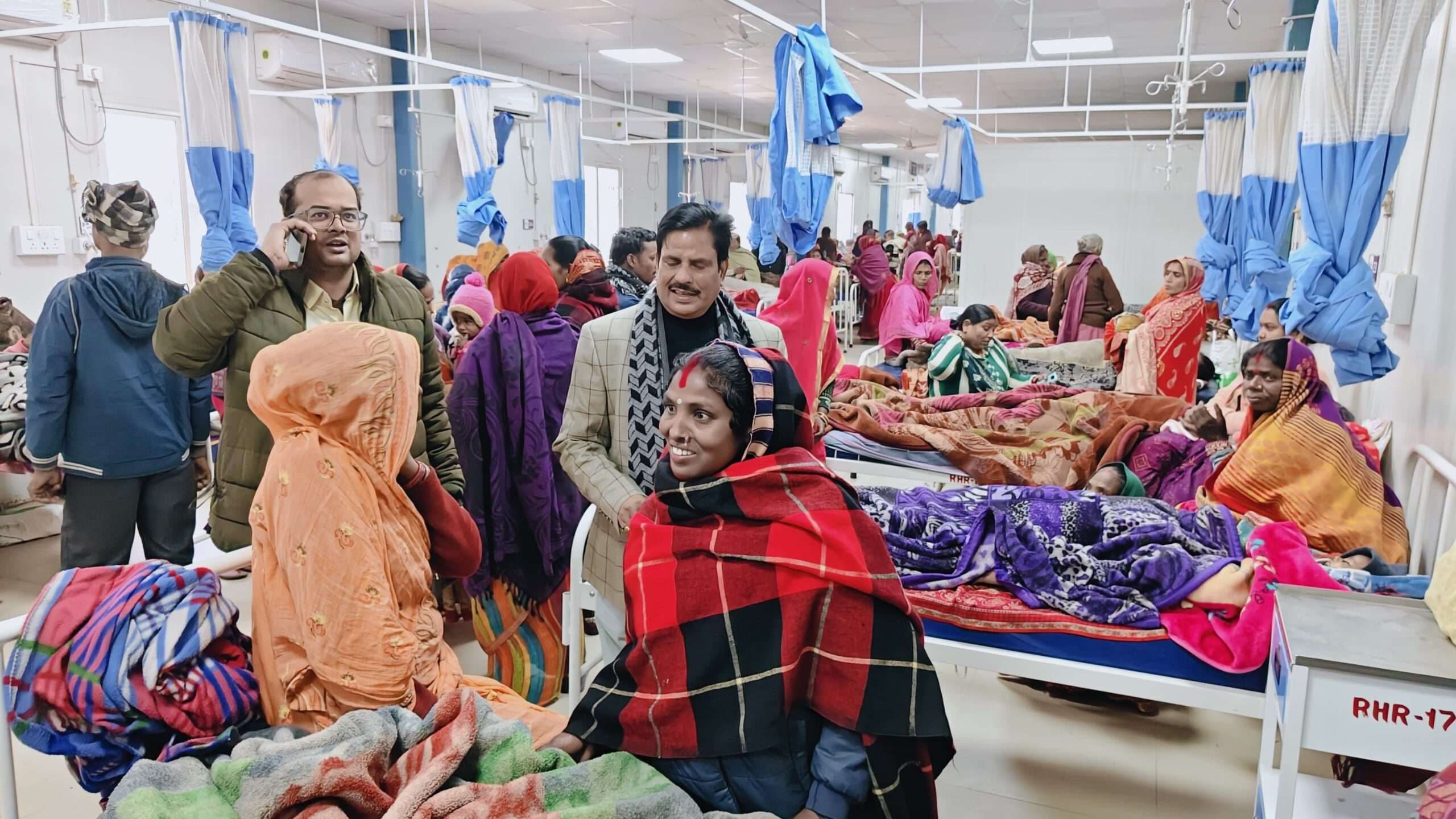 परिवार नियोजन शिविर में 36 महिलाओं का सफल बंध्याकरण