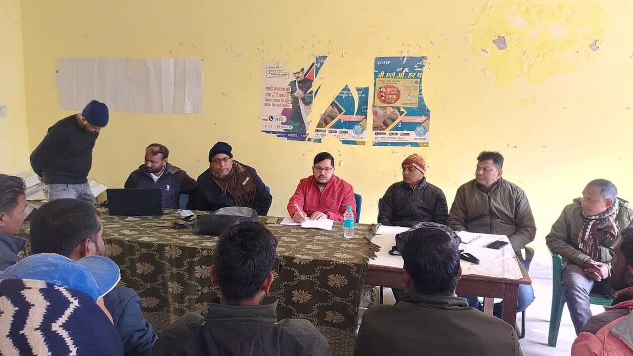 जनवरी के अंत तक पूरा करें फसलों का सर्वे : बीडीओ