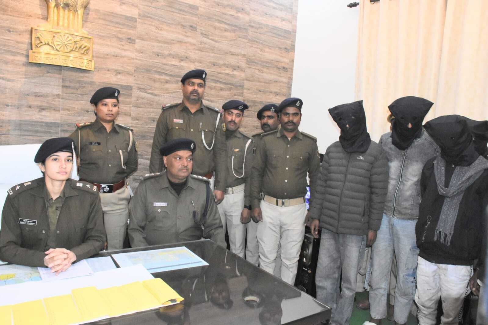 पूर्णिया पुलिस ने अंतर जिला बाइक चोर गिरोह का किया उद्भेदन, अररिया जिले के छह अपराधी गिरफ्तार