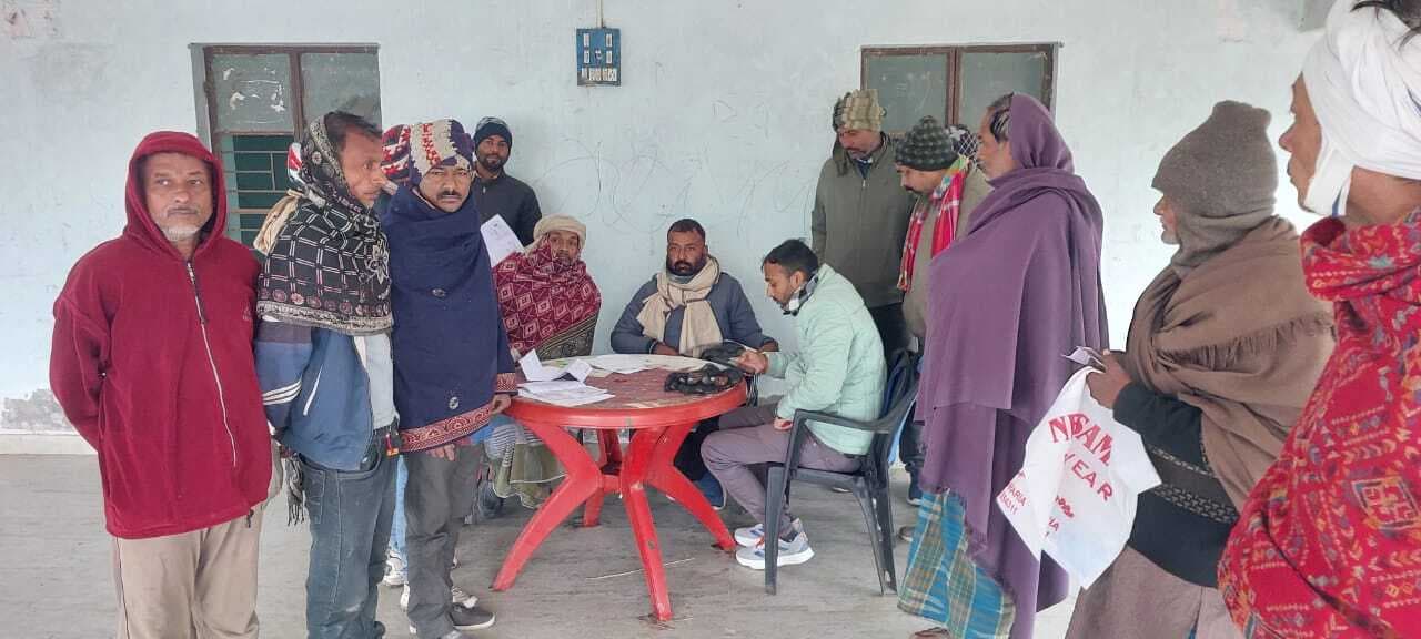 फार्मर आइडी कार्ड बनाने को लेकर शिविर आयोजित
