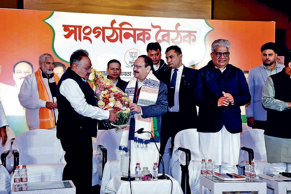 एसआइआर का समर्थन करें और घुसपैठ के खिलाफ करें प्रचार: नड्डा