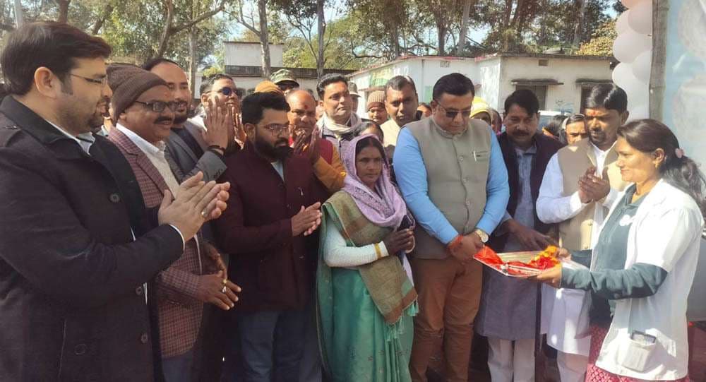 स्वास्थ्य मेले में 500 से अधिक लोगों की हुई जांच