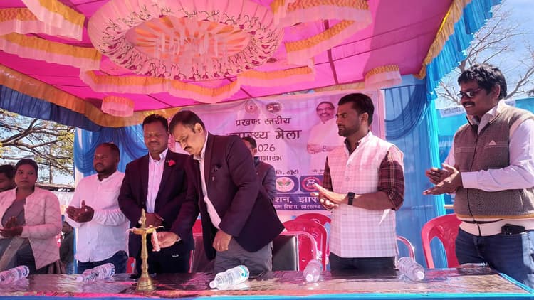 मेला में 621 लोगों ने करायी स्वास्थ्य जांच