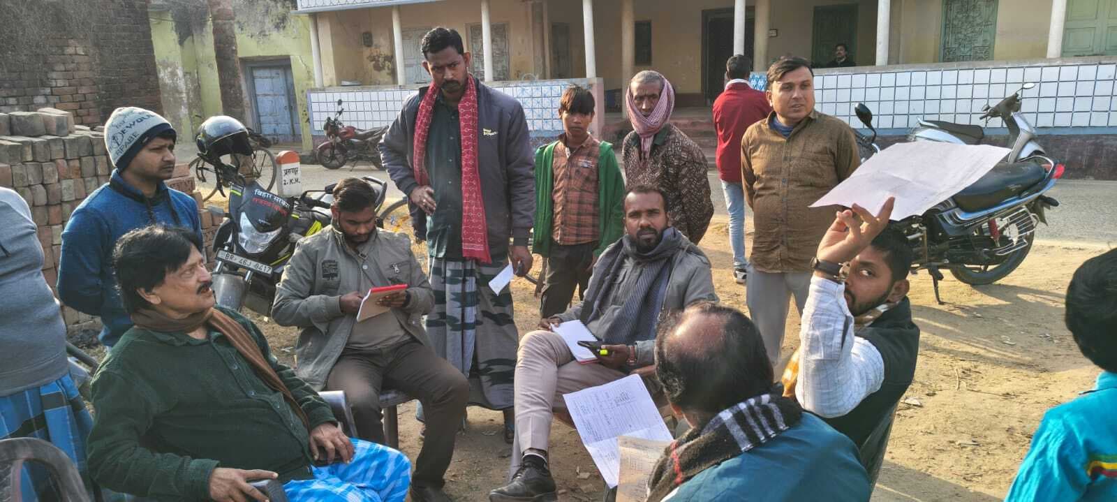 शंभुगंज में फार्मर रजिस्ट्रेशन को लेकर चार पंचायत में लगा शिविर