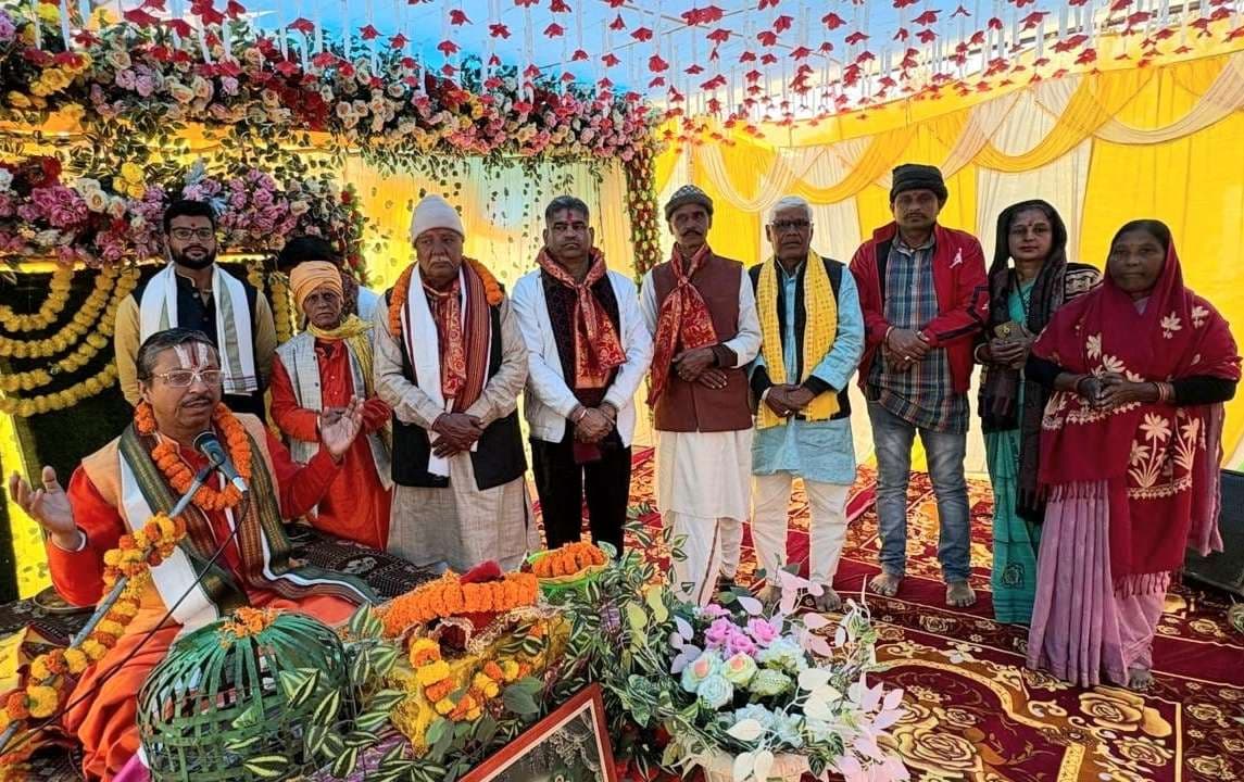 भगवत सेवा व सत्संग में ही व्यतीत करें अपना जीवन : अनिल