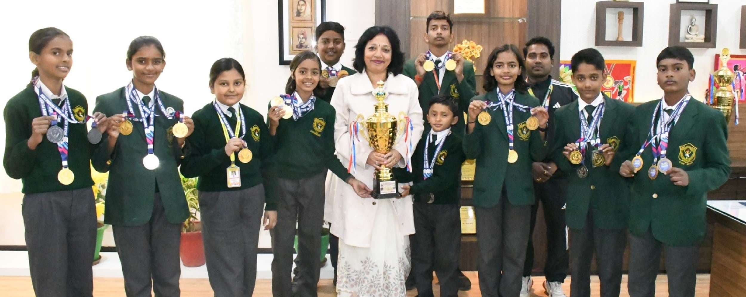 Bokaro News : डीपीएस चास के विद्यार्थियों ने जीते 26 पदक