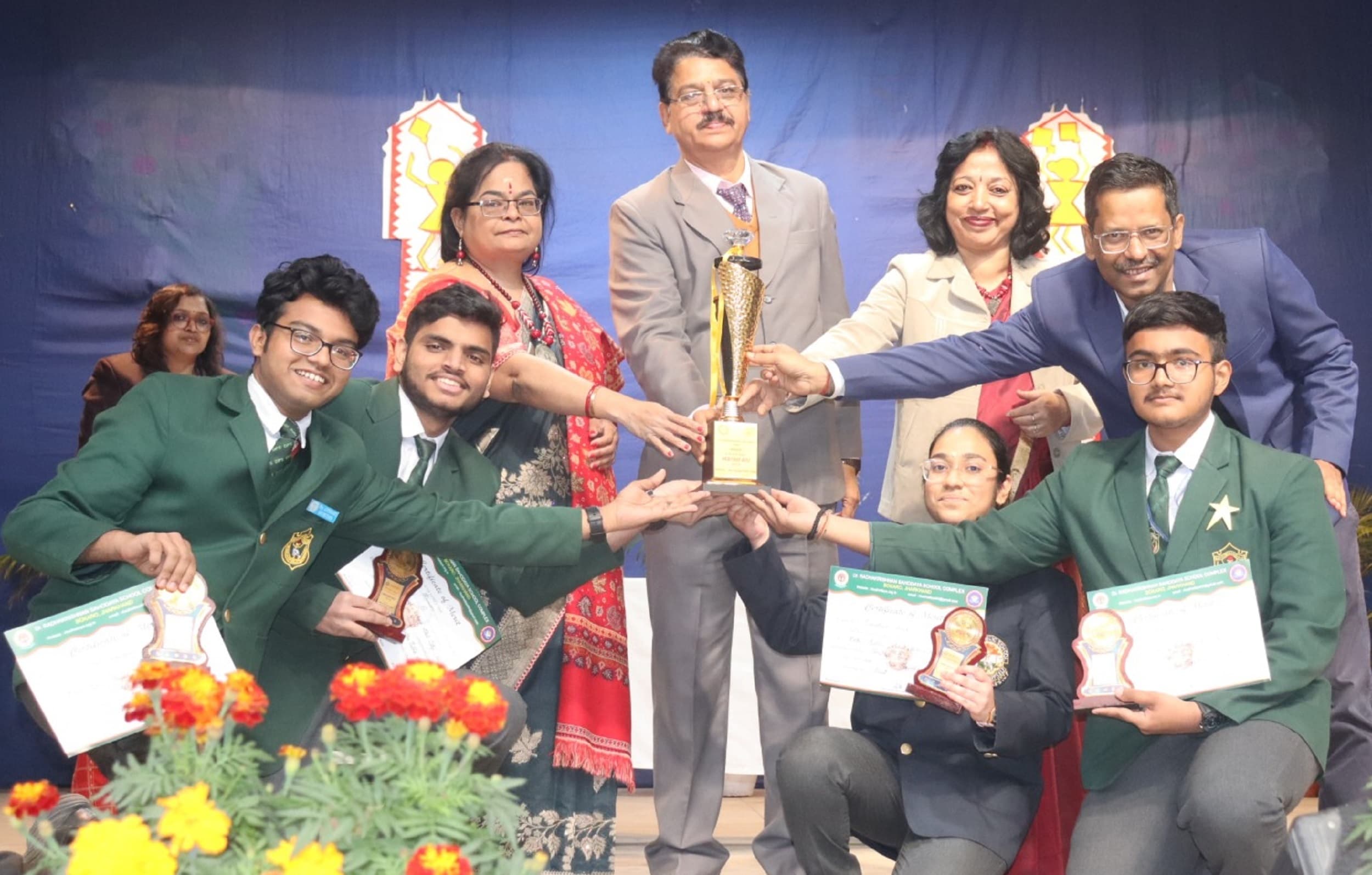 Bokaro News : डीपीएस बोकारो प्रथम व दी पेंटीकोस्टल स्कूल को मिला द्वितीय स्थान