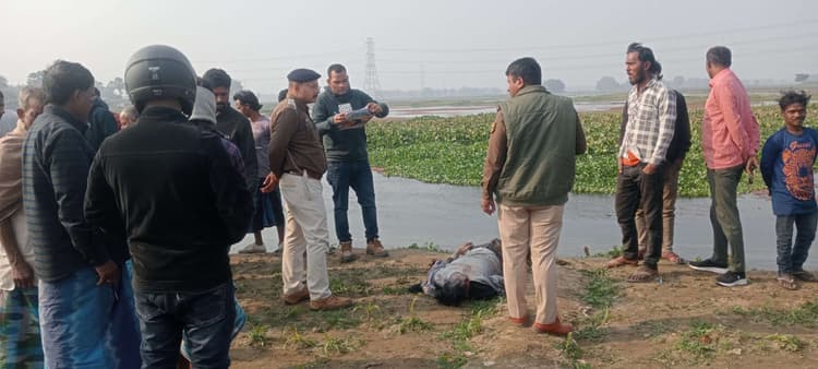 हरदा कारी कोसी नदी में मिली अज्ञात व्यक्ति का शव