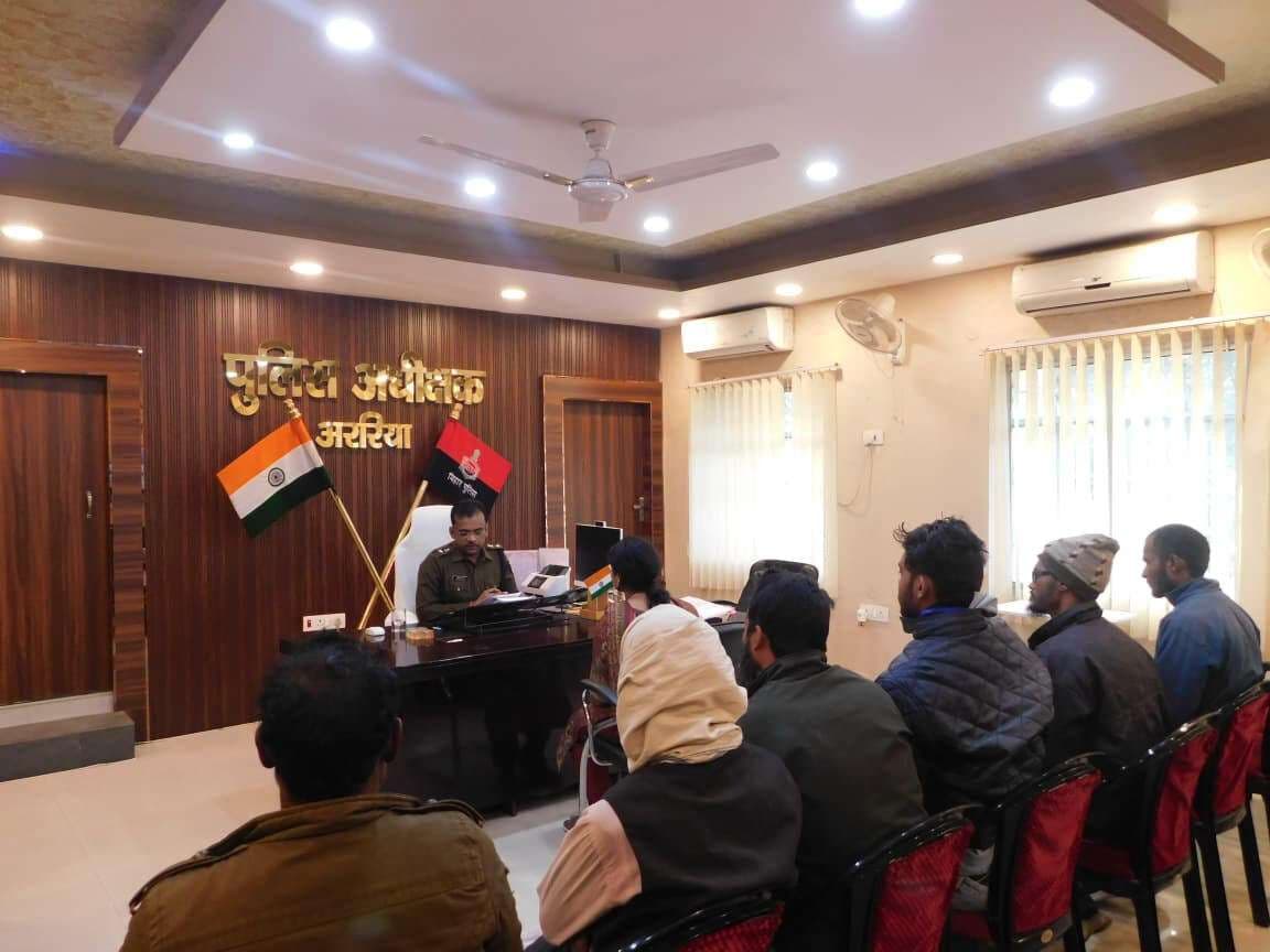 एसपी ने सुनी लोगों की फरियाद