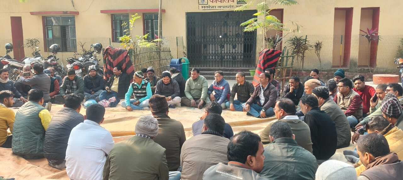 मौत के बाद पीआरएस ने किया प्रदर्शन