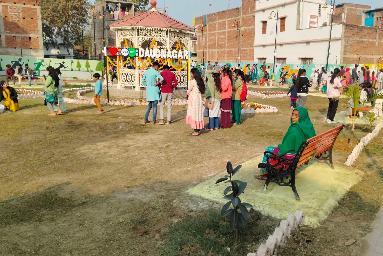 Aurangabad News : पार्क उद्घाटन के बाद शहरवासियों में खुशी का माहौल