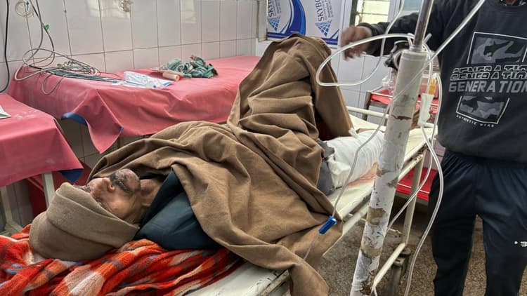 ट्रैक्टर की टक्कर से 50 वर्षीय व्यक्ति हुआ जख्मी