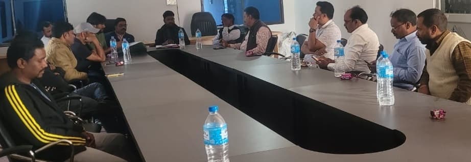 संवेदक संघ की बैठक में विवादों का हुआ निपटारा