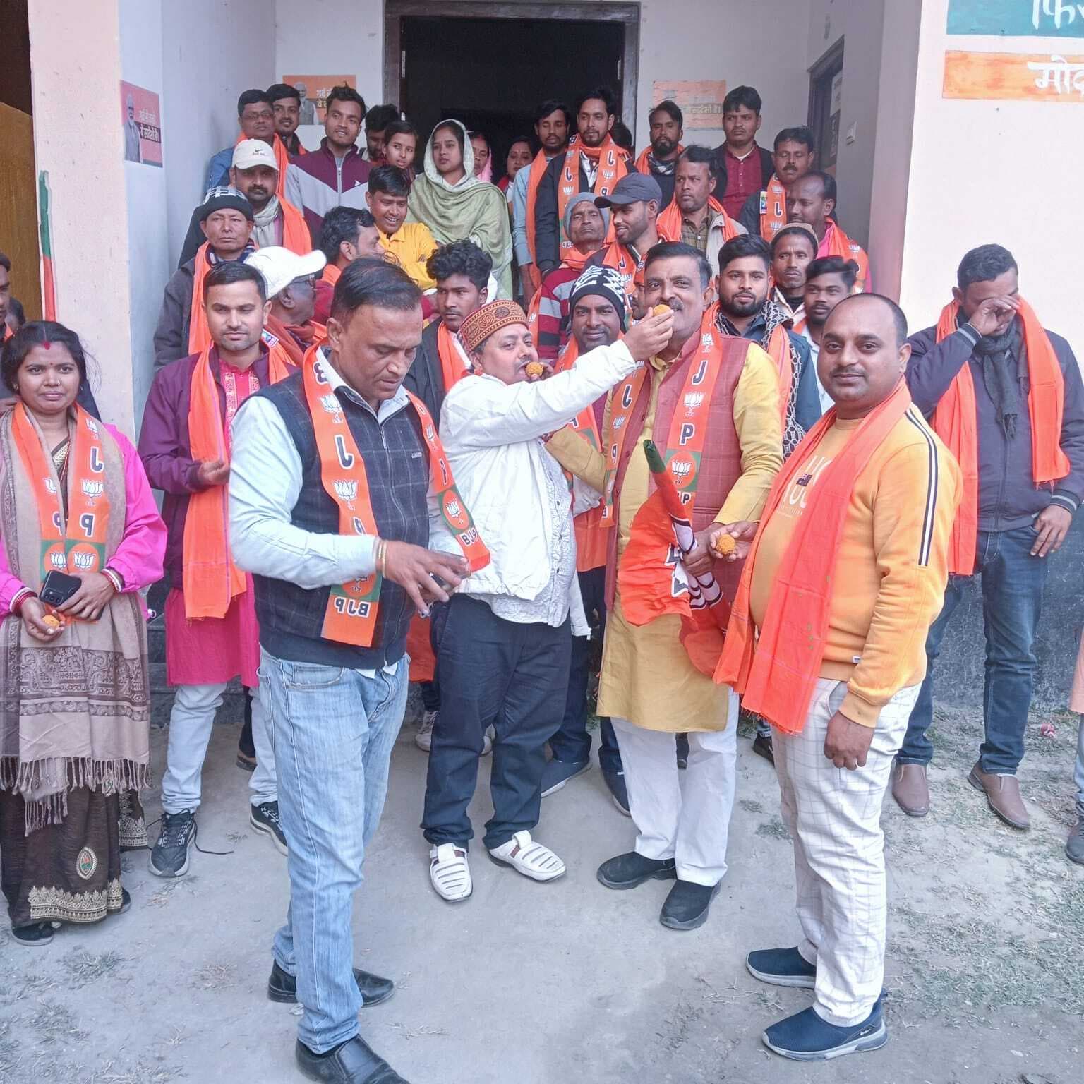 बिहार के लाल बने भाजपा के राष्ट्रीय अध्यक्ष, मनाया जश्न