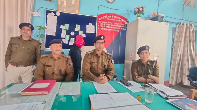 कट्टा व कारतूस के साथ एक अभियुक्त गिरफ्तार