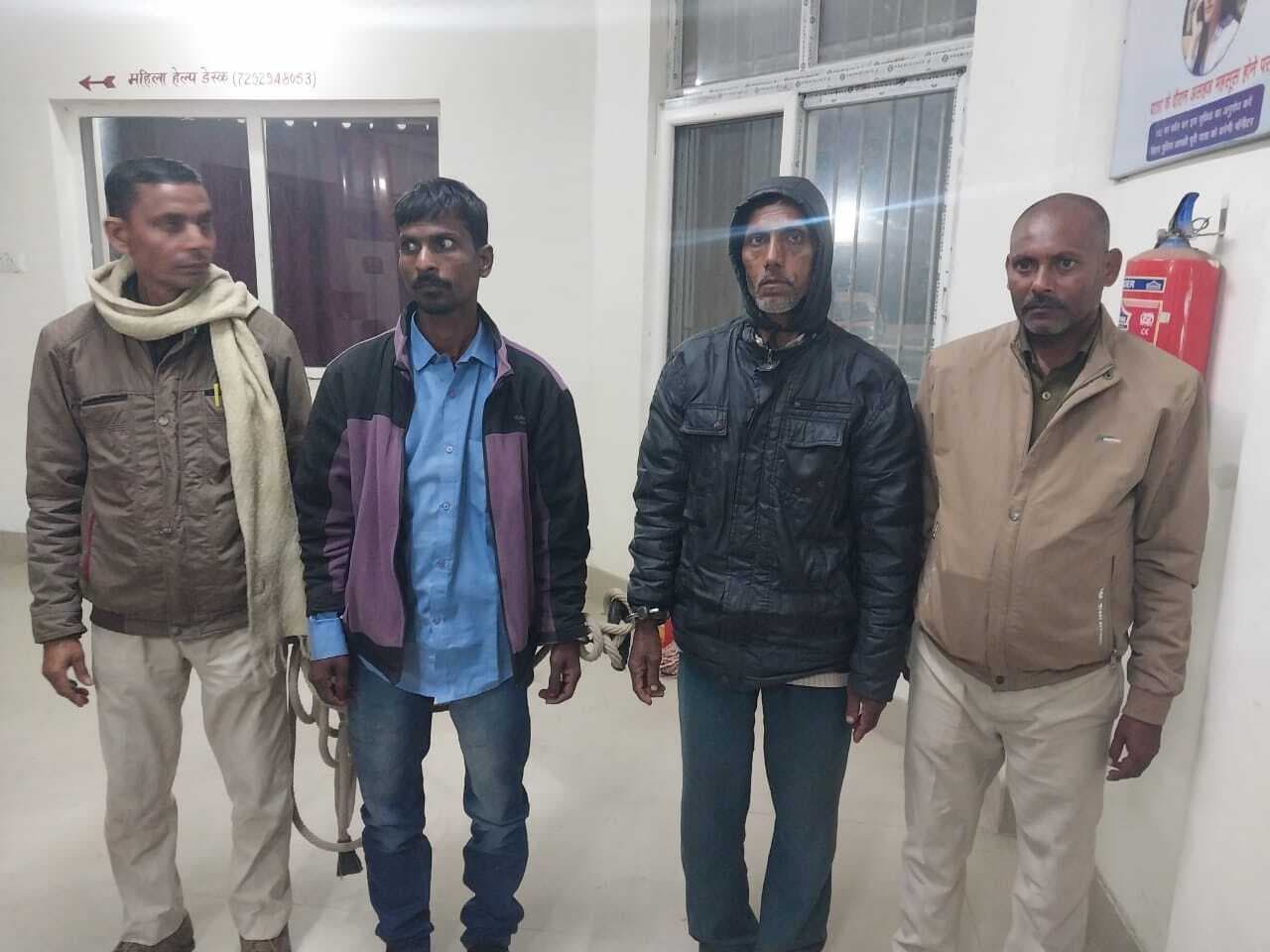 अपहृता नाबालिग बरामद, तीन आरोपित गिरफ्तार