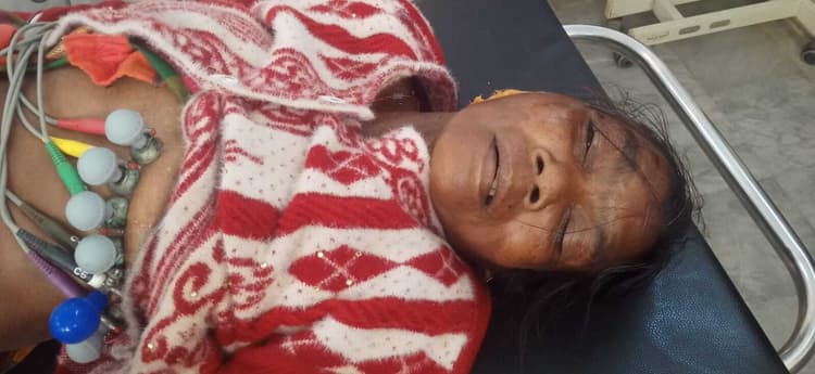 Chaibasa News : ट्रैक्टर के धक्के से छोटा हाथी पलटा, दबकर महिला की मौत