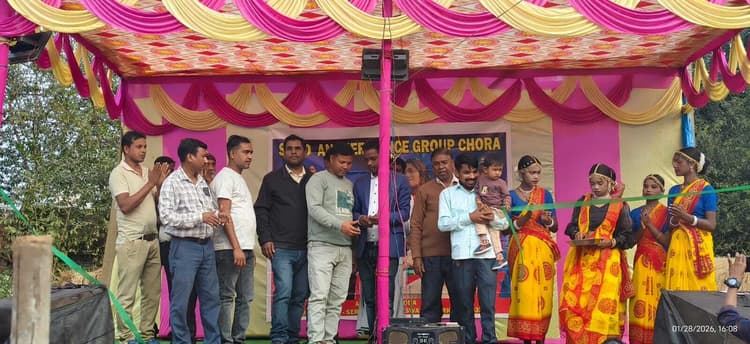 बाबूरामडीह में सांस्कृतिक कार्यक्रम का आयोजन