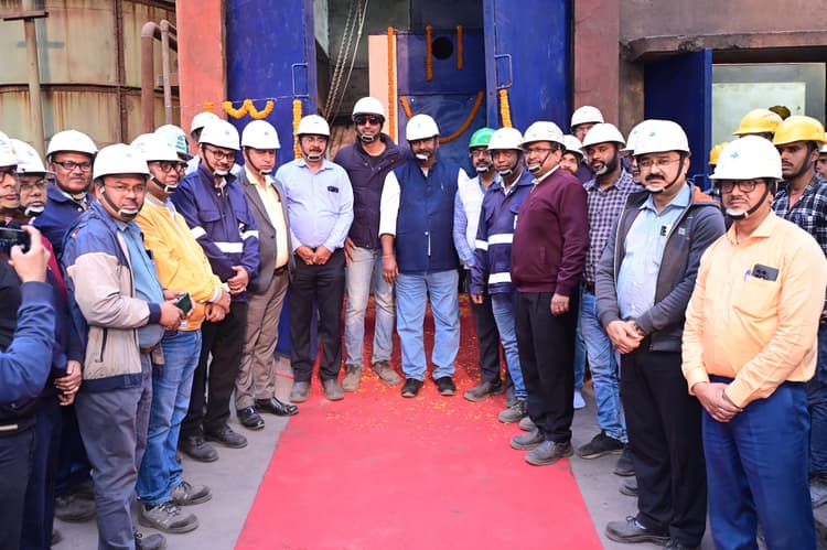 Bokaro News : बीएसएल : सीएसपी-1 में नवीनीकृत एयर कंप्रेशर का उद्घाटन