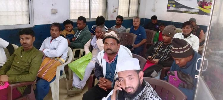 सदर अस्पताल के दिव्यांग बोर्ड में 60 दिव्यांगों का हुआ जांच