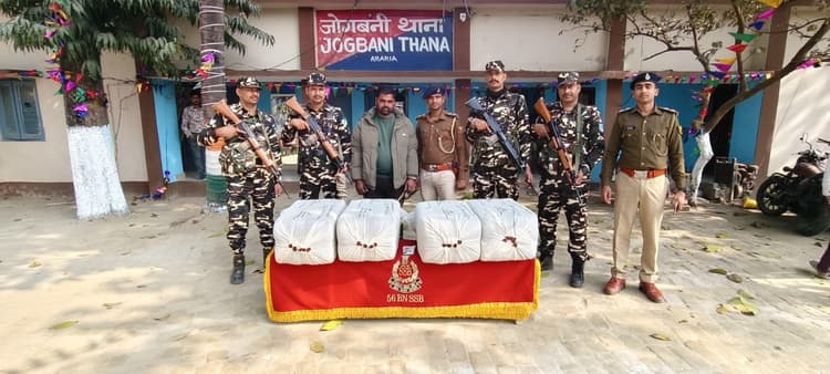 140 किलो गांजे के साथ तस्कर गिरफ्तार