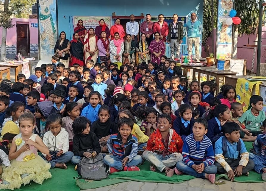 मवि कासिमपुर में बाल मेला सह उत्सव स्पोर्ट्स मीट का हुआ आयोजन