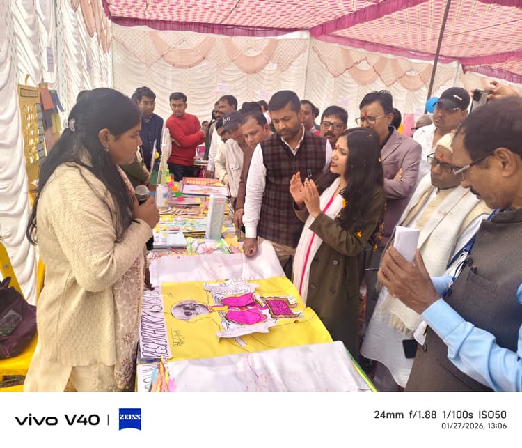 प्रखंड के 17 सीआरसी के छात्रों ने लिया भाग, सफल प्रतिभगा हुए पुरस्कृत