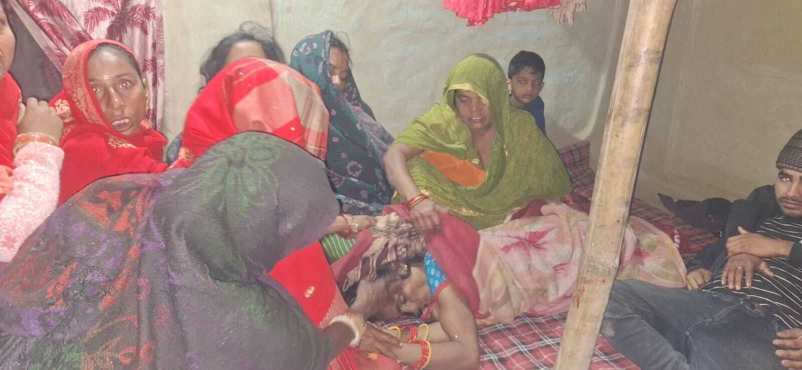 मशीन के फीता में फंसकर महिला की मौत