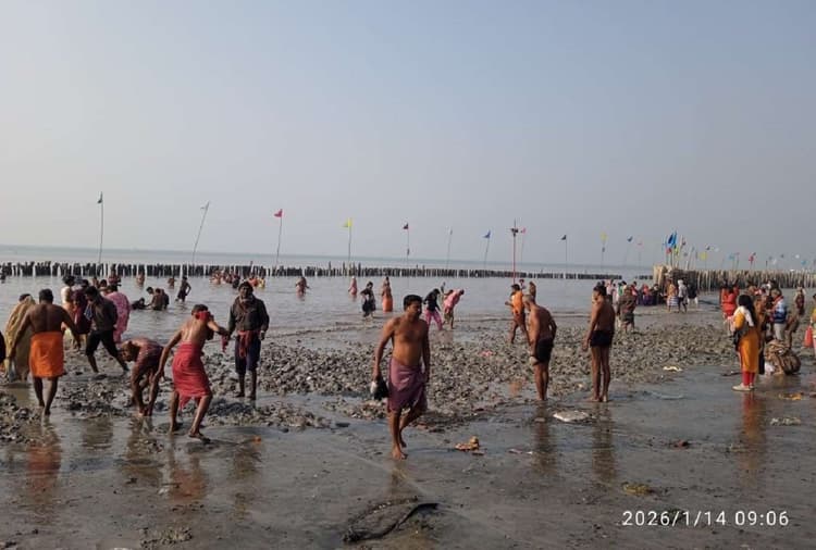 समुद्र का बढ़ता जलस्तर बना कपिल मुनि मंदिर के लिए खतरा, महज एक किलोमीटर रहा अब फासला