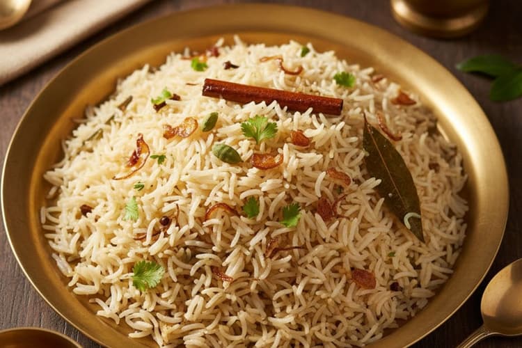 Ghee Rice Recipe: जब मूड हो खाने का कुछ सिम्पल, तो ट्राई करें ये खुशबूदार घी राइस रेसिपी