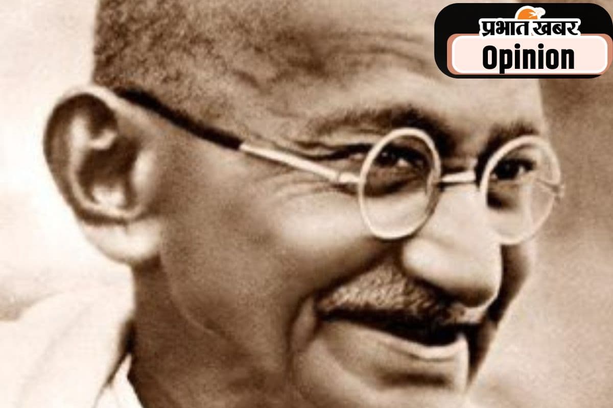 गांधी जी स्थानीय उत्पादों का उपयोग जरूरी मानते थे