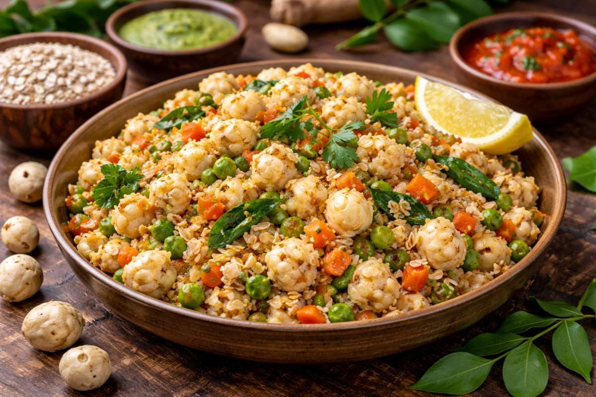 Makhana Oats Upma Recipe: मखाना ओट्स उपमा से करें दिन की शुरुआत, हर उम्र के लिए परफेक्ट हेल्दी ब्रेकफास्ट आइडिया Makhana Oats Upma Recipe: मखाना ओट्स उपमा से करें दिन की शुरुआत, हर उम्र के लिए परफेक्ट हेल्दी ब्रेकफास्ट आइडिया
